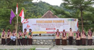 Kokohkan Karakter dan Kemandirian, MTs Al-Falaah Pandak Sukses Gelar Perkemahan Penggalang Ramu